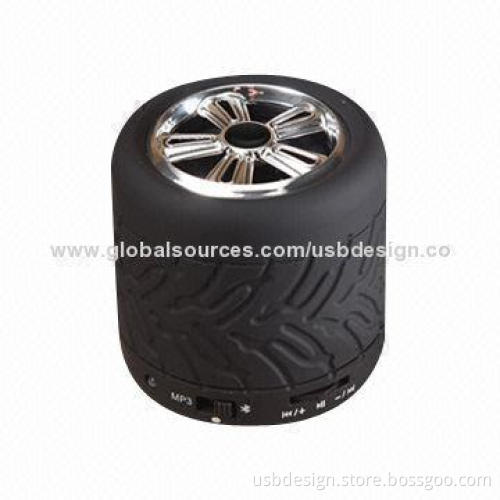 Stereo mini Bluetooth tire speakers